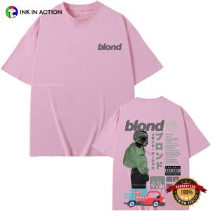 Rapper Frank Ocean Blond Album Japanese Style 2 Sided T shirt 3