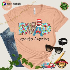 Read Across America Funny book lover tees 3