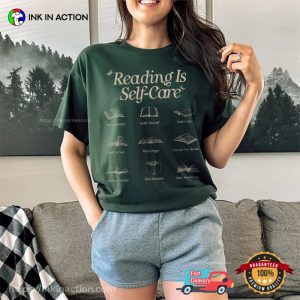 Reading Is Self-Care Comfort Colors T-shirt, Gifts For Book Lovers