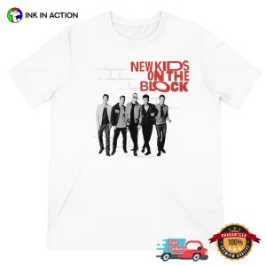 Retro 90’s Boy Band NKOTB Concert T-Shirt