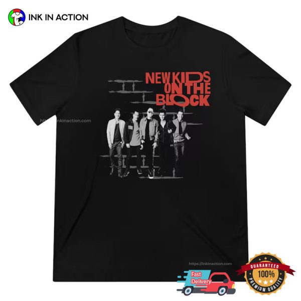 Retro 90’s Boy Band NKOTB Concert T-Shirt