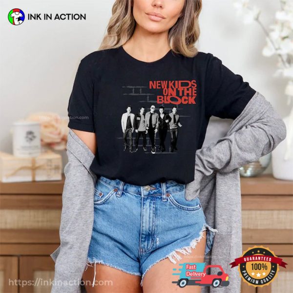 Retro 90’s Boy Band NKOTB Concert T-Shirt