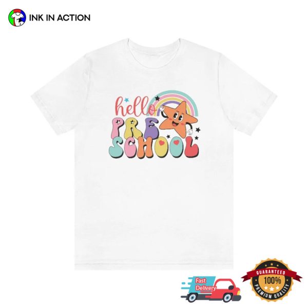 Retro Hello Pre School Unisex T-shirt