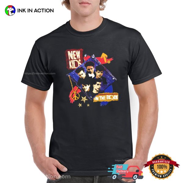 Retro NKOTB New Kids On The Block The Magic Summer Tour 2024 Tee