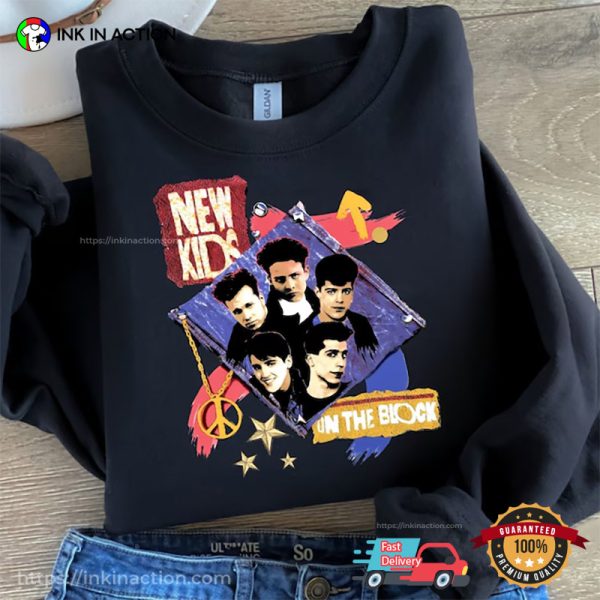 Retro NKOTB New Kids On The Block The Magic Summer Tour 2024 Tee