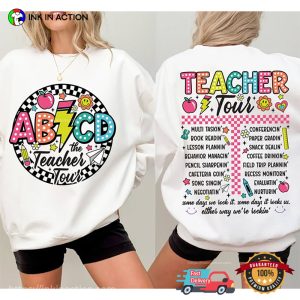 Retro Teacher Tour End Of Year T-shirt