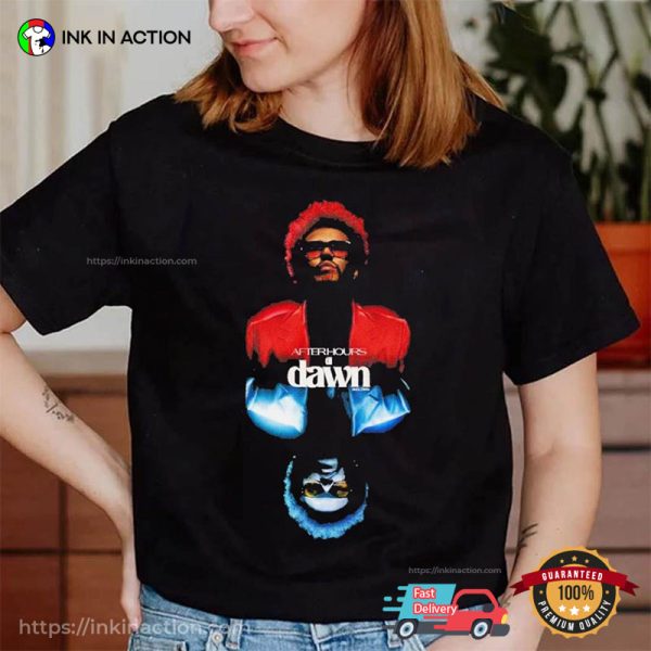 Retro The Weeknd After Hours Til Dawn Tour T-shirt