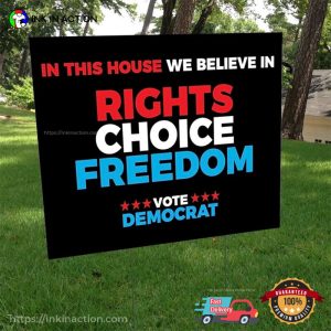 Rights Choice Freedom Vote Democrat Holiday Flag