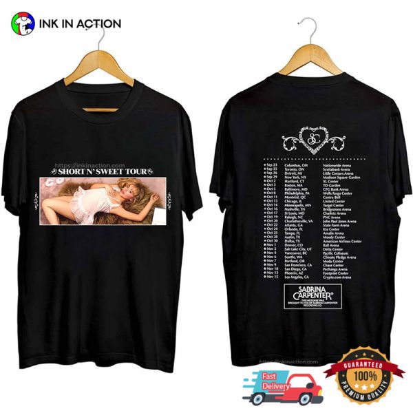 Sabrina Carpenter Short ‘N Sweet Tour 2024 Shirt