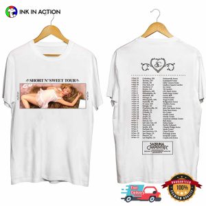 Sabrina Carpenter Short ‘N Sweet Tour 2024 Shirt