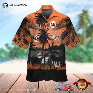San Francisco Giants Tropical Island Hawaiian Shirt
