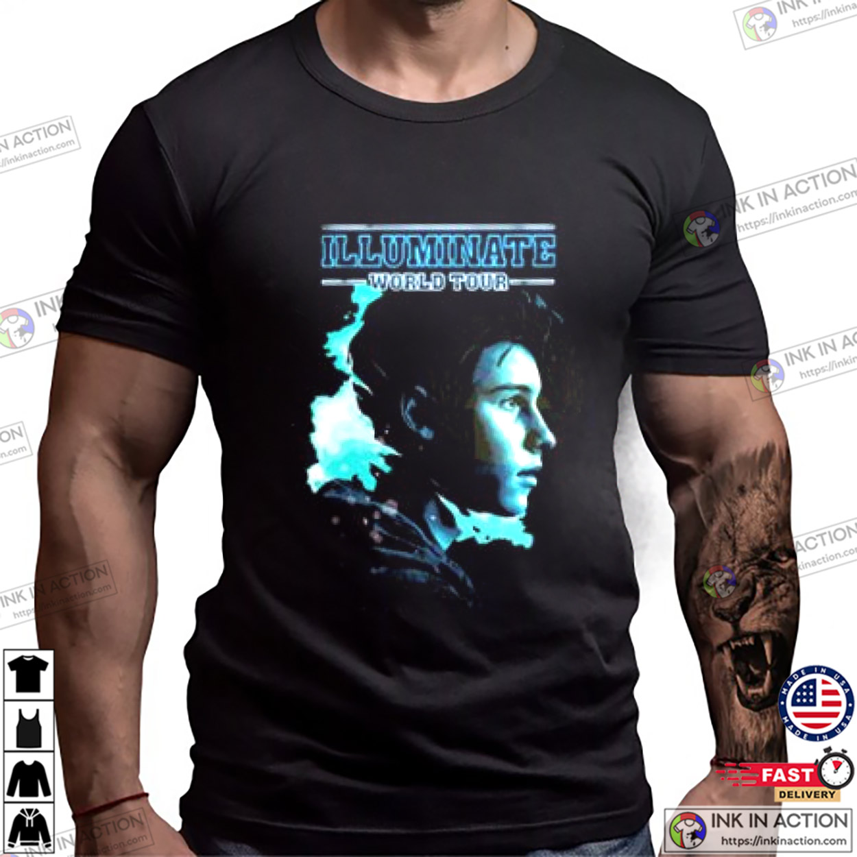 Shawn Mendes Illuminate World Tour T Shirt Shawn Mendes Illuminate World Tour T Shirt