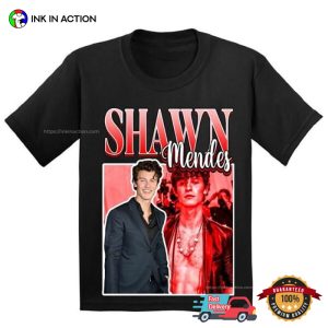 Shawn Mendes Singer Vintage Style Shirt 3