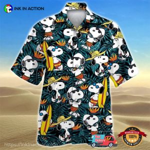 Snoopy Summer Beach Trip Hawaiian Shirt