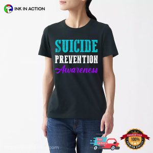 Suicide Prevention Awarness Vintage Blur Classic T shirt 1