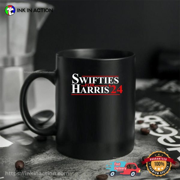 Swifties For Harris 24 Election Coffee Cup