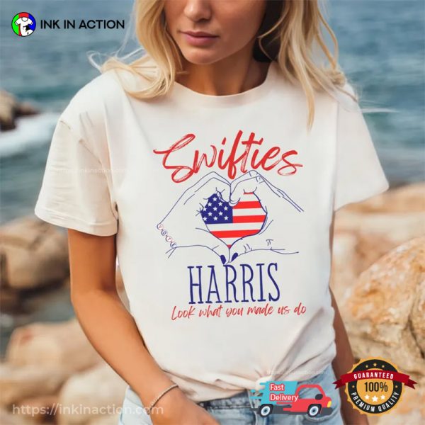 Swifties Love Harris Comfort Colors Shirt