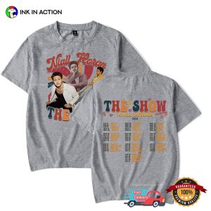 THE SHOW LIVE ON TOUR NIALL HORAN 2024 2 Sided Shirt 3