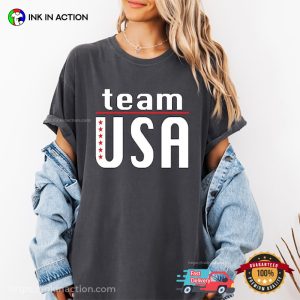 Team USA Basic Comfort Colors T shirt 3