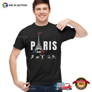 The 2024 Summer Olympics France Sport Event T shirt 2