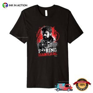 The Boys Diabolical Billy Butcher Netflix Series T shirt 4