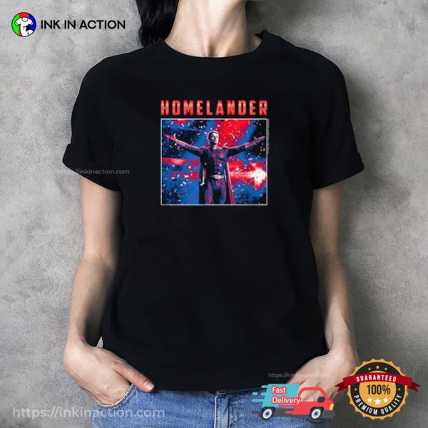 The Boys Season 4 Homelander Political Campaign Stage TV Show T-shirt