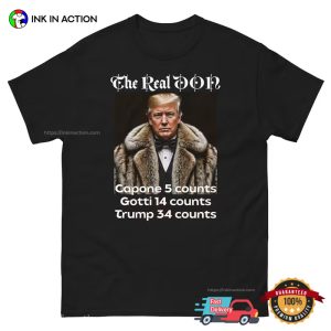 The Real DON Trump 34 Counts Graphic T shirt 2