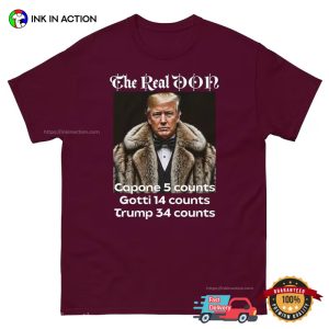 The Real DON Trump 34 Counts Graphic T shirt 3