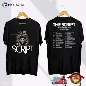 The Script Tour 2024 Concerts Vintage Graphic T-shirt