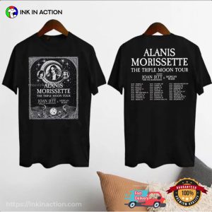 The Triple Moon Tour 2024 Alanis Morissette 2 Side Shirt