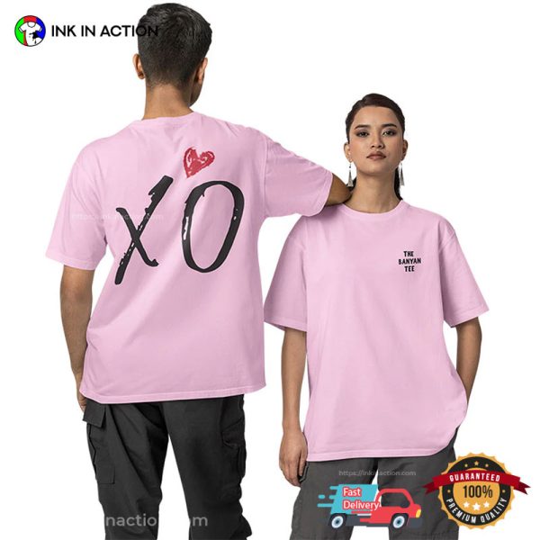 The Weeknd XO Music Albums 2 Side T-shirt