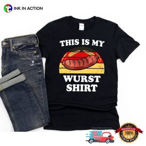 This Is My Wurst Shirt Vintage oktoberfest 2024 T shirt 3