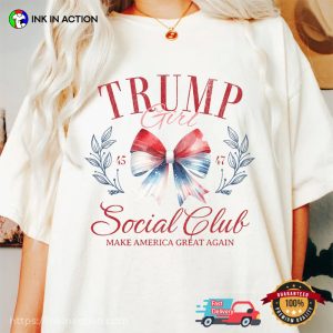 Trump Girl Social Club MAGA Comfort Colors T-shirt