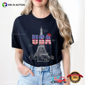 USA Paris Summer 2024 Sport Event T-shirt