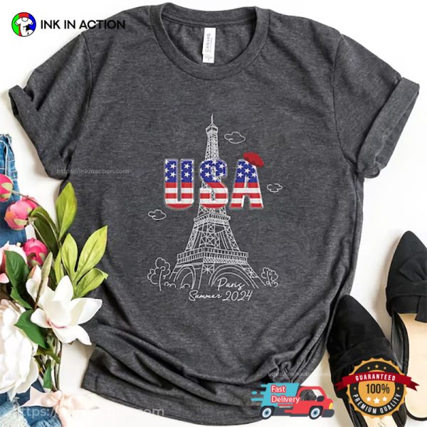 USA Paris Summer 2024 Sport Event T-shirt