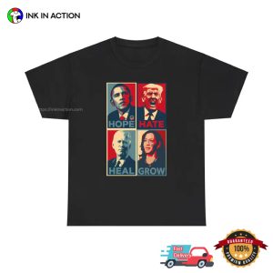 USA Presidents Graphic Tee, Kamala Harris Madam President 2024 Merch 2