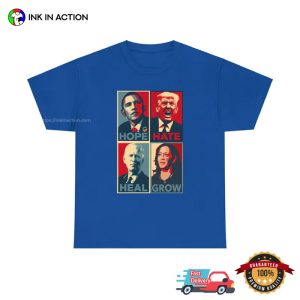 USA Presidents Graphic Tee, Kamala Harris Madam President 2024 Merch 3