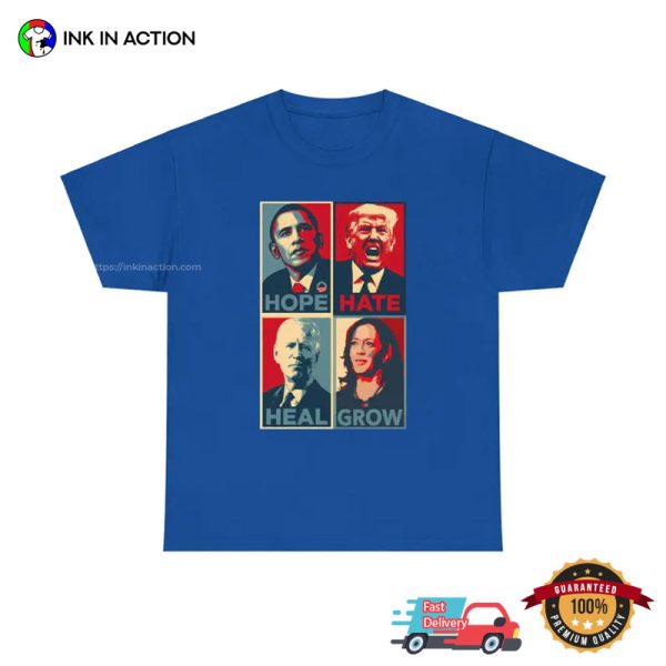 USA Presidents Graphic Tee, Kamala Harris Madam President 2024 Merch