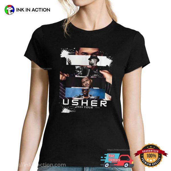 Usher 2024 Tour Unisex T-shirt