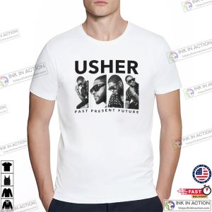 Usher World Tour 2024 Retro Graphic Tee 1