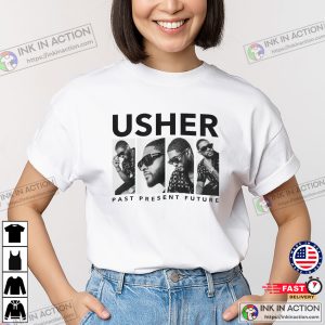 Usher World Tour 2024 Retro Graphic Tee