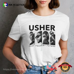 Usher World Tour 2024 Retro Graphic Tee 3