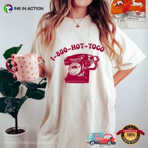 Vintage 1-800 Hot To Go WLW Gift Comfort Color Tee