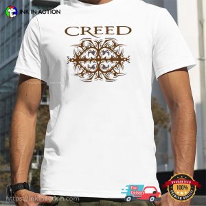 Vintage Creed Rock Band Logo Tee 1