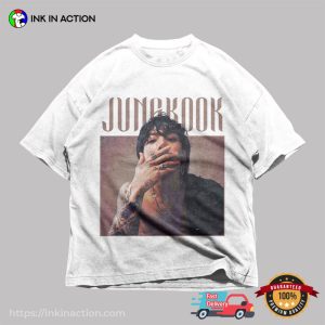 Vintage Jungkook JK Retro Graphic 90s Shirt