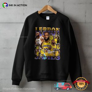 Vintage King James Legend Of Basketball NBA 90s Bootleg Style T-Shirt