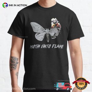 Vintage Moth To A Flame The Weeknd Graphic T-shirt