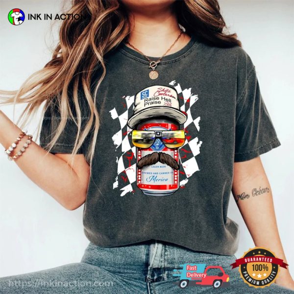 Vintage Raise Hell Praise Racing Funny Shirt