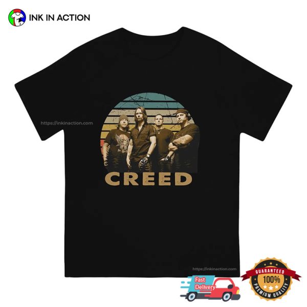 Vintage Rock Band Creed 90s T-shirt