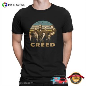 Vintage Rock Band Creed 90s T shirt 3